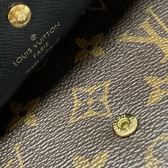 Auth LOUIS VUITTON Portefeuille Sara M80726 Monogram Reverse - RFID : confirmed - Picture 11 of 13